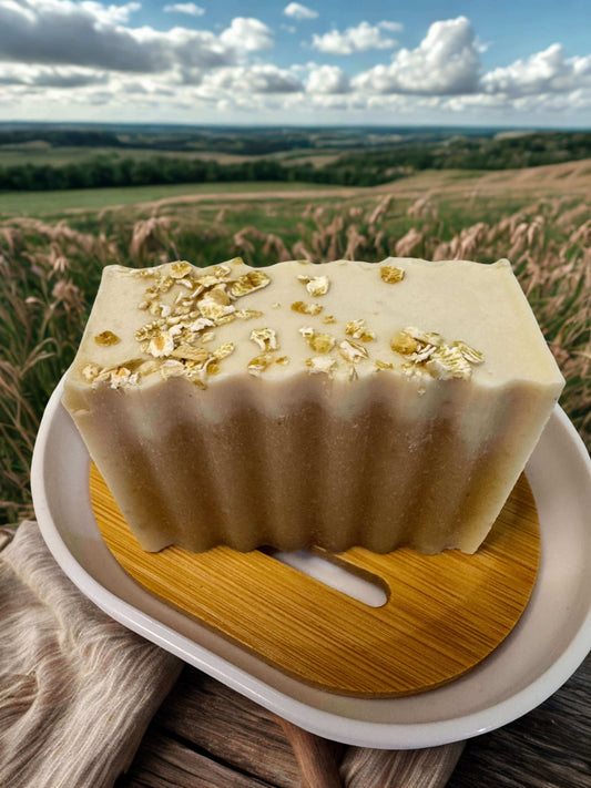 PACK REGALO JABON DE AVENA Y JABON DE LECHE DE BURRA NATURAL