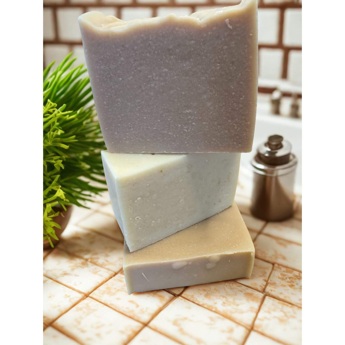 Pack 3 jabones de leche de burra y avena - hidratación profunda para la piel
