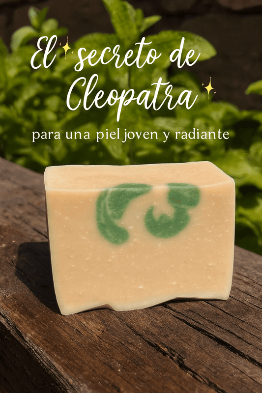 Jabón de leche de burra aroma verbena - hidratación natural y aroma fresco