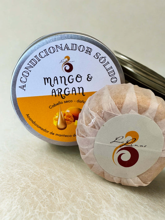 Acondicionador Sólido Mango & Argán - Para cabello seco y dañado
